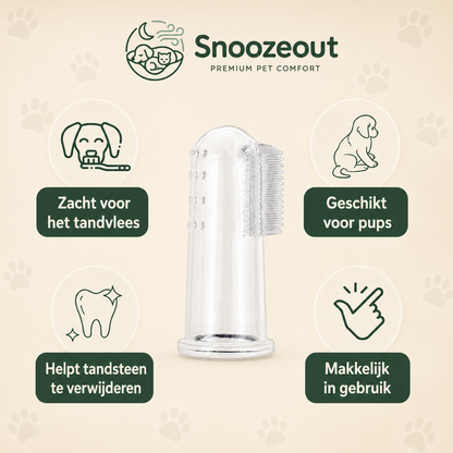 Zachte Tandenborstel voor Honden