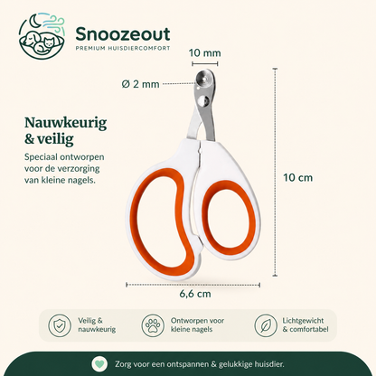 Veilige Nagelschaar voor Kleine Huisdieren