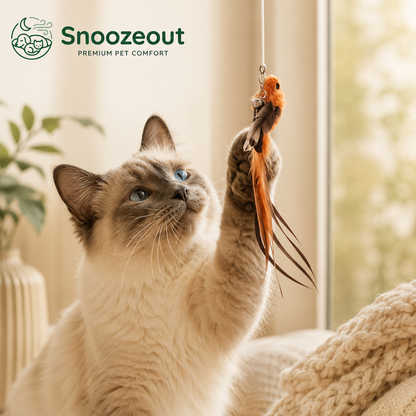 Jeu de chasse aux oiseaux pour chats