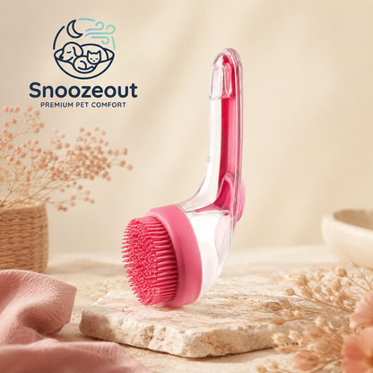 2 in 1 Shampooborstel voor Huisdieren