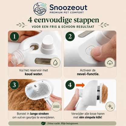 Frisse Vacht Starterset: Borstel & Shampoo Druppels