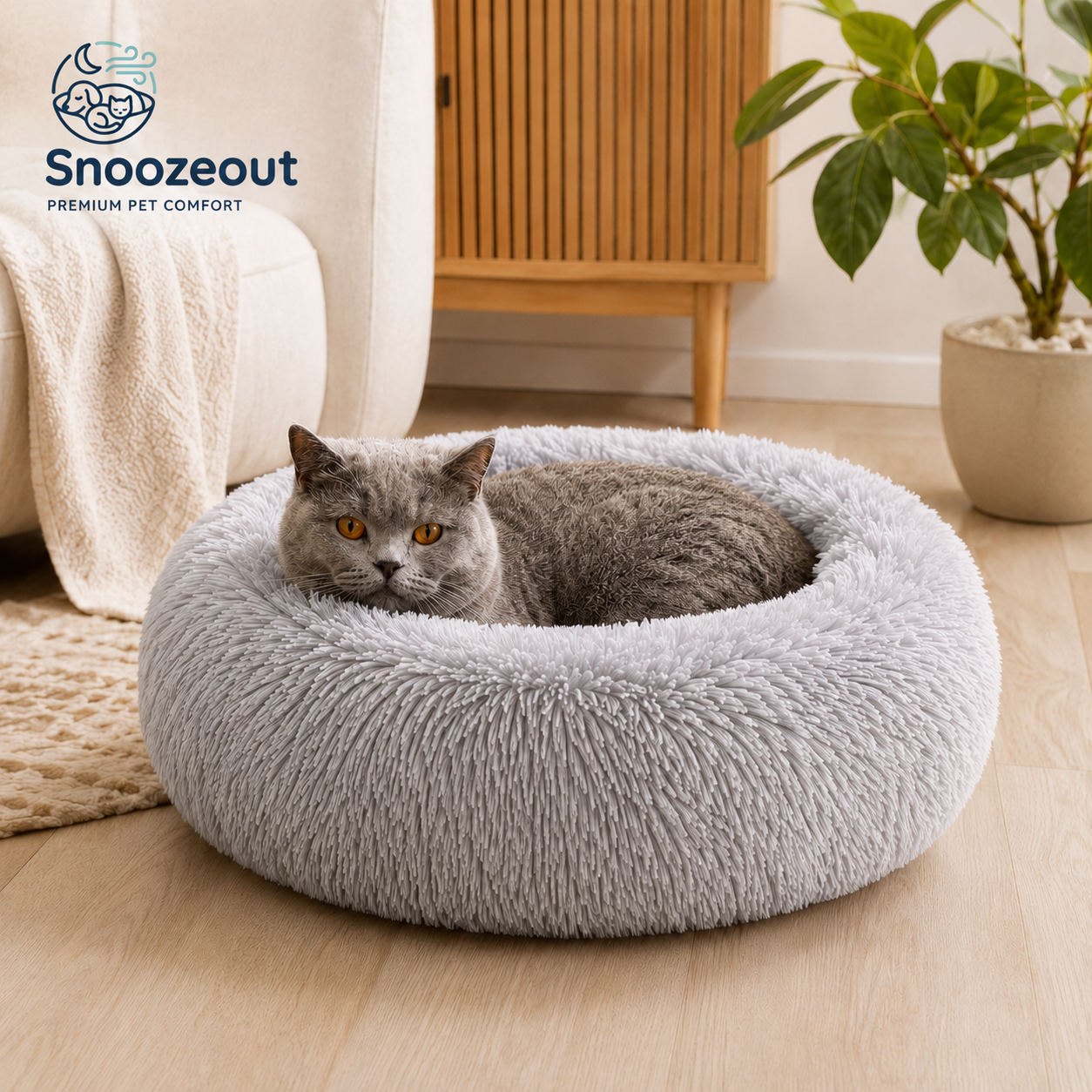 Pluche Donutmand voor Kat & Kleine Hond