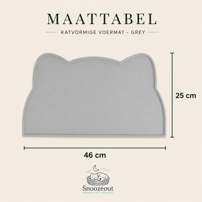 Antislip Placemat voor Voer en Drinkbak