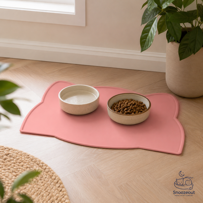 Antislip Placemat voor Voer en Drinkbak