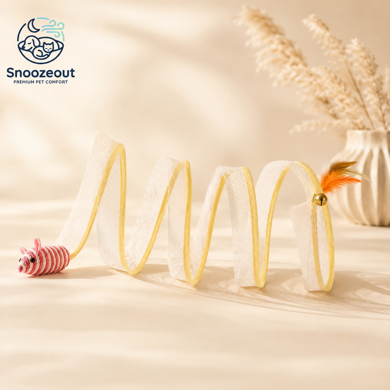 Snoozeout Katten Spiraal Speeltunnel