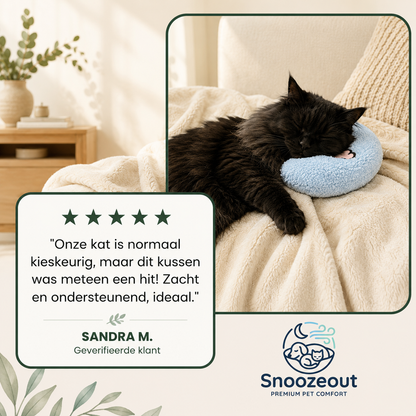 Rond Kalmkussen voor Kat & Kleine Hond