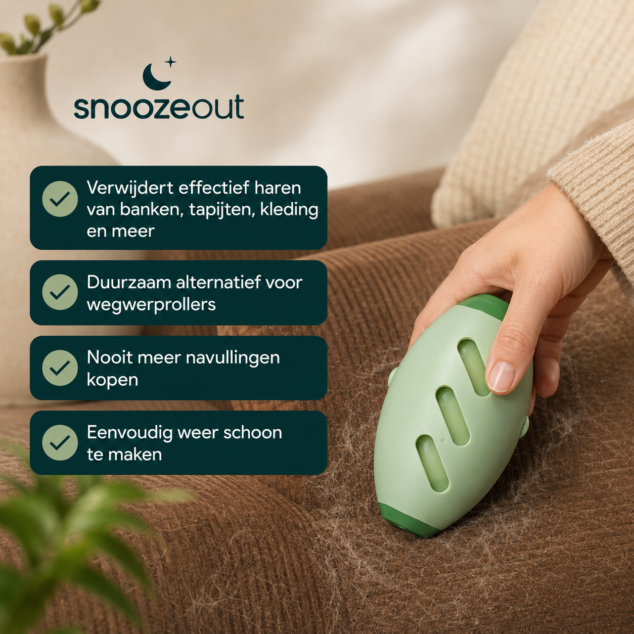 Snoozeout Herbruikbare Haarbestrijdings Bundel