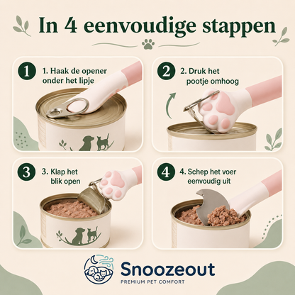 Blikvoer Bewaarset met Deksel en Lepel