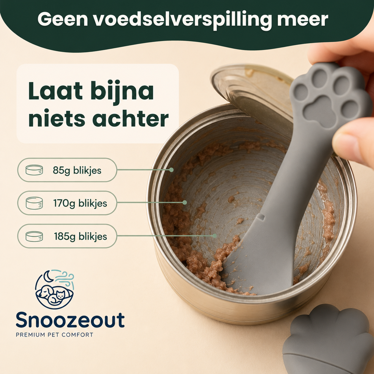 Snoozeout Blikvoer Bewaarseset