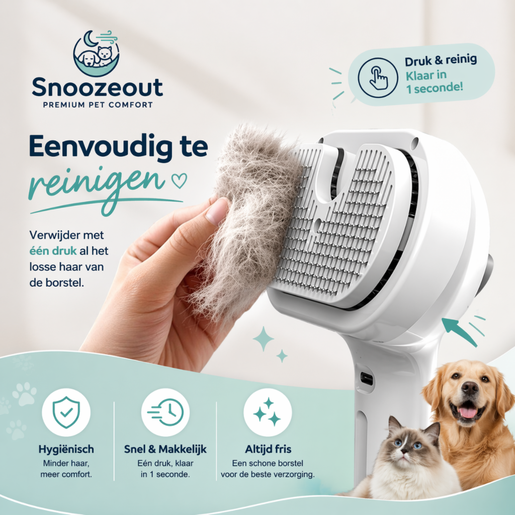 Snooze Out Steami Pro Vacht Borstel