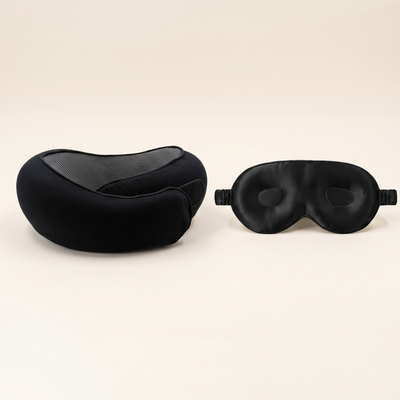 Snoozeout Transit Set: Reiskussen + Slaapmasker